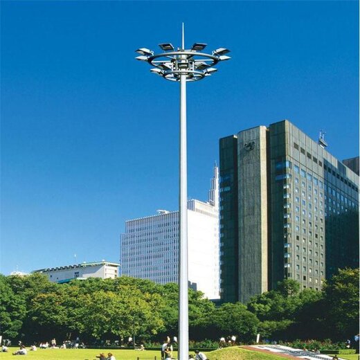 荊州區高桿燈LED路燈桿廠家生產價格便宜,高桿燈價格